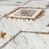 Volero - Hochflor Teppich Rund - Blend Aztec Creme Bunt - Ø Produktbild-Vorschau 5