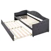 okwish Schlafsofa Daybett 90x200cm mit Ausziehbarem Produktbild-Vorschau 8