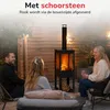 BBQ Collection Houtkachel met Schoorsteen - Tuinhaard 194 x Productafbeelding-voorbeeld 4