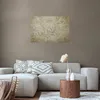 Posterpapier Poster - Sand-colored Leaves and Vines 60x40 Produktbild-Vorschau 2