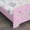 HOMCOM Lit Enfant - lit d'enfant Design Princesse Motif Voir les images du produit 8