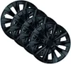 Radkappen Radzierblenden Delta 15" Schwarz 4tlg, Produktbild-Vorschau 3