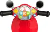 Close-up of the handlebars and dashboard of a red toy Vespa scooter. Náhľad obrázku produktu