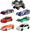 A collage of various Hot Wheels toy cars. Produktbild-Vorschau