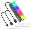 COOLMOON LED A-RGB RGB M.2 Kühler Heatsink SSD 3-PIN Produktbild-Vorschau 4