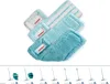 Three Leifheit mop pads are stacked on top of each other against a white background. Produktbild-Vorschau