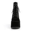 CAMEL-203 Damen Booties von DemoniaCult, Schwarz  , EU 42, Produktbild-Vorschau 2