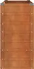 vidaXL Lit surélevé rouillé 100x40x77 cm acier corten Voir les images du produit 4