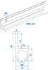 4 x Kederschiene Aluminium Zeltschiene Kederleiste 180° 100 Produktbild-Vorschau 7