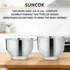 Multifunkční kuchyňský robot SUNCOK, 1500 W, 2 nerezové Náhled obrázku produktu 4
