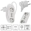 Gniazdo wielogniazdowe EMOS z USB, 2-drożne gniazdo Podgląd zdjęcia produktu 4
