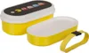 Brotdose Pac-Man 2 Fächer mit Besteck Lunchbox  Snackbox Produktbild-Vorschau 2
