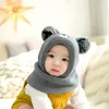 Baby schlupfmütze Warm Niedlich Bär Wintermütze Schalmütze Produktbild-Vorschau 5
