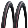 Schwalbe Lugano II HS471 Reifen schwarz rot 25-622 Produktbild-Vorschau 3