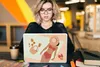 MuchoWow® Laptop Aufkleber Sticker Cover Frau - Hut - Produktbild-Vorschau 5