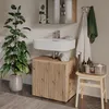 Meuble vasque simple Vicco Takumi Artisan 60x58cm 2 Voir les images du produit 3