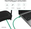 RJ45 Patchkabel CAT 7 Rohkabel U/UTP grün 10m Produktbild-Vorschau 5