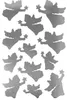 Oblique Unique 24 Engel Sticker Aufkleber glänzend für Produktbild-Vorschau 3