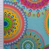 SCHÖNER LEBEN. Kissenhülle Outdoor Mandalas türkis Produktbild-Vorschau 5