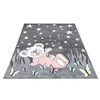 Kinderteppich Teddy-Bär - Grau, Rosa - 140x200 cm - Produktbild-Vorschau 6