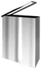 Cestino per rifiuti Bemeta Hotel, 25 l, acciaio inox lucido Anteprima dell’immagine prodotto 3