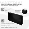 LuxeBath Wandnische aus Edelstahl, 60x30x10 cm, Schwarz, Produktbild-Vorschau 5