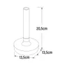 Konstsmide Akku-LED Vase Biarritz  | dunkelgrau | Produktbild-Vorschau 6