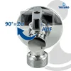 tecuro Mini-Winkelkugelhahn 1/2 Zoll x 3/4 Zoll inkl. Produktbild-Vorschau 3