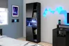 Gaming Bibliothèque 67cm avec barre de LED - noir Voir les images du produit 3