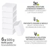 WENKO Raumentfeuchter Mod. Cube Nachfüller 500 g, 6er, Produktbild-Vorschau 2