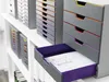 Odolný zásuvkový box VARICOLOR 5 priehradiek štítky Náhľad obrázku produktu 28