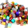 A pile of colorful Minecraft-themed building blocks. Voir les images du produit