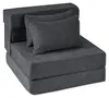 Divano letto COSTWAY, poltrona trasformabile 3 in 1 con 2 Anteprima dell’immagine prodotto 1
