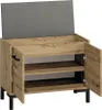 Schuhmöbel Liora mit 2 Türen, Holzoptik, 70cm Produktbild-Vorschau 2