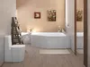 Wanna Akrylowa Zestaw 3w1 Asymetryczna 160x90 Prawa Biała, Podgląd zdjęcia produktu 4