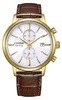 Citizen CA7062-15A Eco Drive Uhr Herrenuhr Leder Chrono Produktbild-Vorschau 1