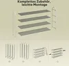 EUGAD Schuhregal mit 4 Ebenen leichte Schuhablage für 12-16 Produktbild-Vorschau 8