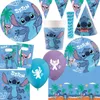 Partyset Stitch Kindergeburtstag Lilo Angel Geburtstag Deko Produktbild-Vorschau 1