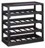 Relaxdays Weinregal Holz, HxBxT:52x52x25cm, robust, 4 Produktbild-Vorschau 7