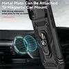iPhone 17 Hülle - Coverup Armor Ring Ständer Back Cover mit Produktbild-Vorschau 5