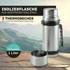 X4-LIFE Doppelwandige Edelstahl-Isolierflasche mit 2 Produktbild-Vorschau 2