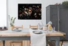 MuchoWow® Poster Frau - Luxus - Blumen - Schmetterling - Produktbild-Vorschau 3