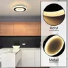 ZMH Plafonnier LED Chambre à coucher - 20W Moderne Lampe de Voir les images du produit 2