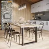 MetaloPro 2 sztuki metalowych nóg stołowych, czarne, 72 cm Podgląd zdjęcia produktu 4