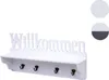 Nástěnný věšák HWC-D41 Welcome, věšák, 4 háčky pevný Náhled obrázku produktu 5