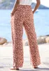 VIVANCE Palazzohose aus luftig-leichter We braun-creme Produktbild-Vorschau 4