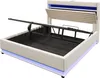 Merax Polsterbett 180x200 cm, Doppelbett mit USB Typ-C Produktbild-Vorschau 12