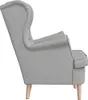 vidaXL Kreslo cloud grey 74x84x100 cm látka Náhľad obrázku produktu 5