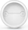 A close-up view of the bottom of a white, circular object with two visible screws. Produktbild-Vorschau