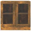 Vitrinenschrank Räuchereiche 82,5x30,5x80 cm Holzwerkstoff Produktbild-Vorschau 4